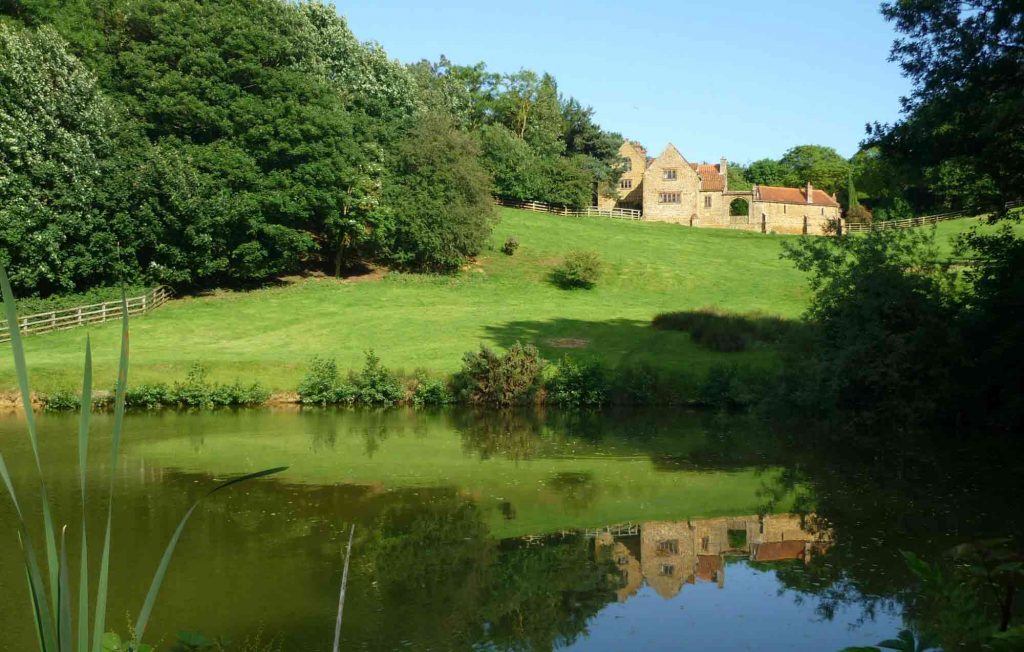 Heath Farm Cottages - View From Pond