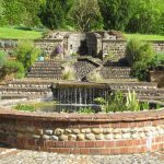 Pond in the courtyard